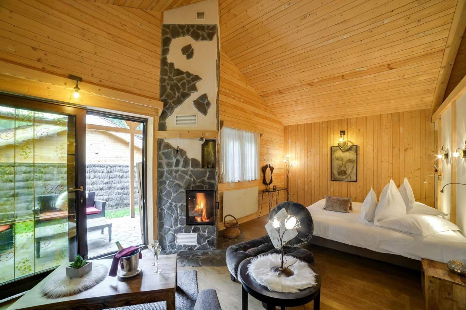 Domaine Du Haut Jardin Hotel & Chalets Spa Prive Rehaupal Bagian luar foto